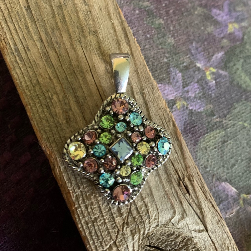 Bright sparkly Flower slide